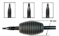 30 m M 블랙 일회용 문신 튜브 그리퍼
