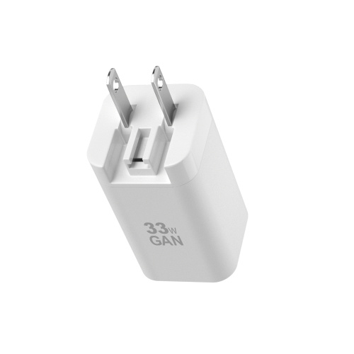 33 W Składany AC USB Wall Gan PD