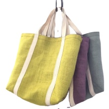 Custom Reusable Eco Friendly Hessian Jute Shopping Bags