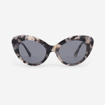 Cat Eye Pie eye Acetate Women's Sunglasses