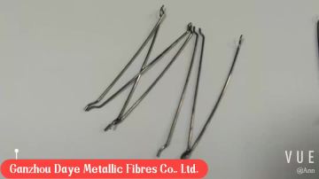 Hooked end steel fiber for construction DAYE factory