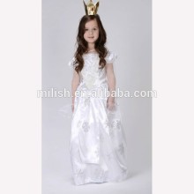 Party carnival cheap kids girl ice queen costume MAC-63