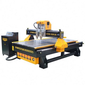 CNC Wood Router Machine 13252: 4/8 Double Heads with Three Heads Option