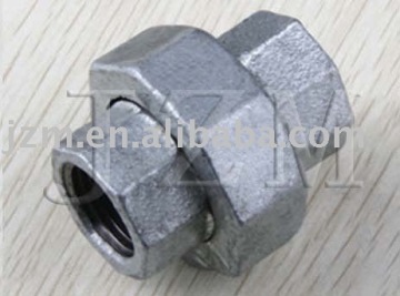 Electric Galvanized Malleable Iron Pipe Fitting Union 330