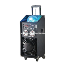 Outdoor Battery Speaker with Laser Light