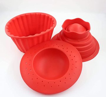 Extra Large Cake Decorating Supplies 3 Pack Giant Cupcake Mold Pan with Muffin Liner Cups