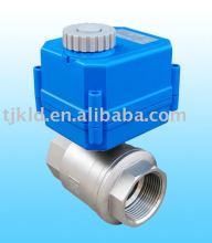 KLD100 small 2-way Motorised Ball Valve for automatic control