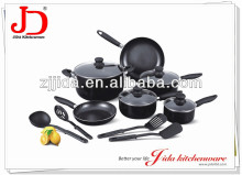 ALUMINUM COOKWARE SET WITH DURABLE NON STICK COATING TEFLON
