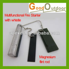 MT10-K07 Magnesium flint rod Multifunctional Fire Starter set