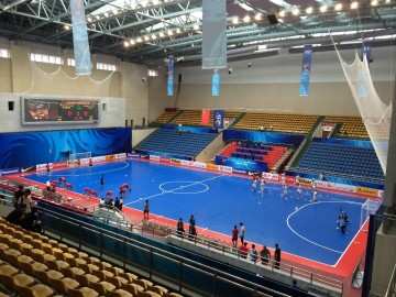 AFC partner with futsal modular court