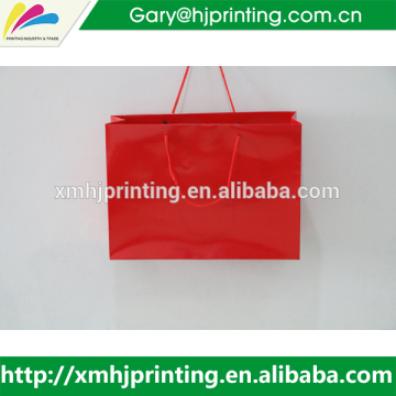 High quality cheap custom clothing gift packaging paper bag