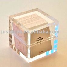 desk organizer acrylic note holder