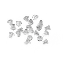 Anti-Drop Ear Studs: Invisible Silicone Ear Plugs for Earring Security and Comfort