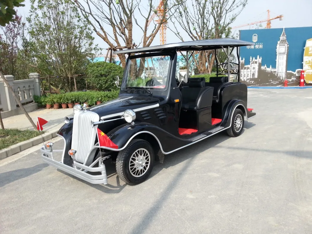 Electric Vintage or Classic Sightseeing Car with Ce Approved