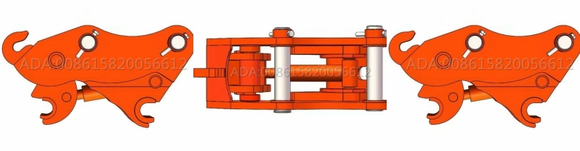China Manufacturer Quick Coupler/ Quick Hitch/ for Mini Excavator Hydraulic Quick Connector