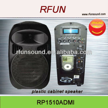 15" active sound system woofer portable speaker