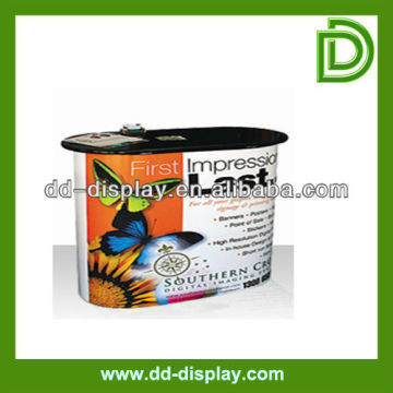 folding economic pop up promotion table