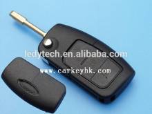 Remote key fob wholesale 3 button car keys with logo case shell