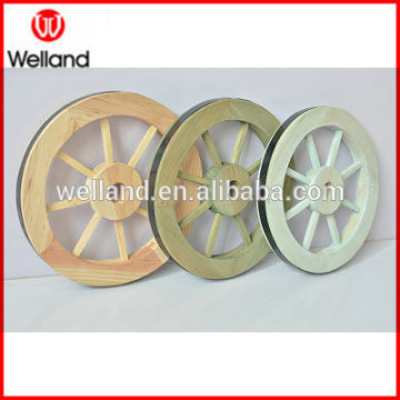 Small Wooden Toy Wheels with Axel