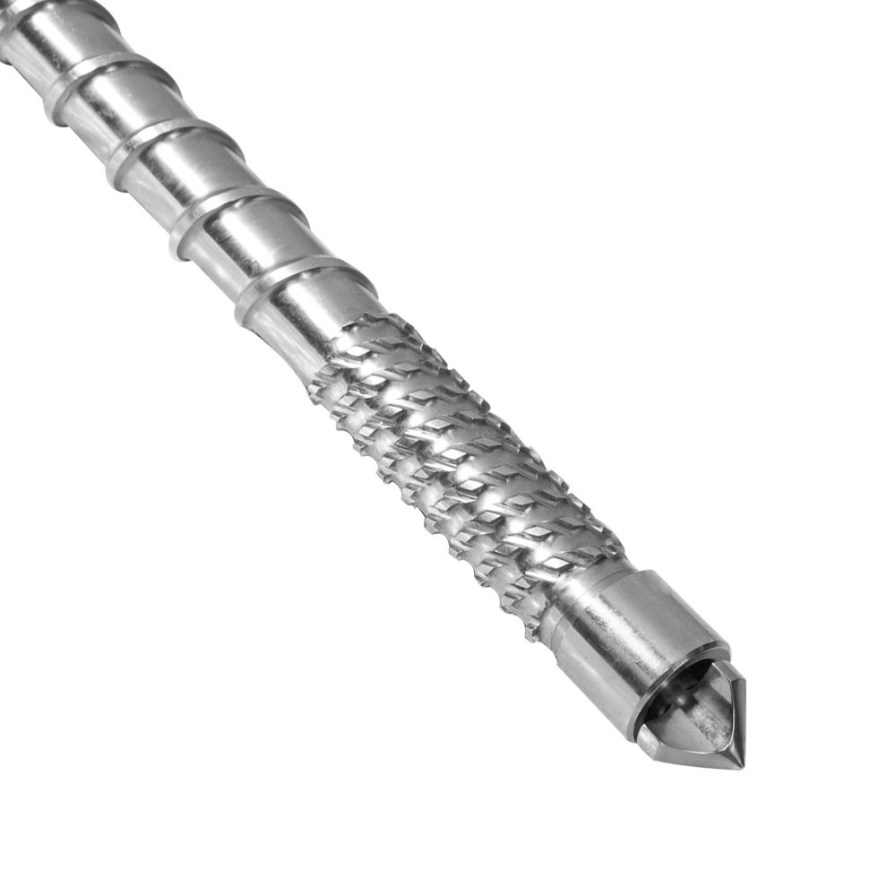 Screw at bariles para sa pahalang na machine ng paghubog ng iniksyon