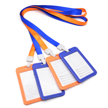 Polyester Printing Lanyard with ID Card Badge Holder