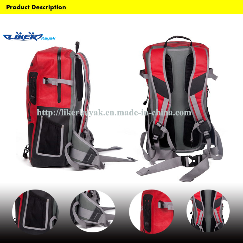 New Design Waterproof Bag for Kayaks Backpack Bag with Zipper