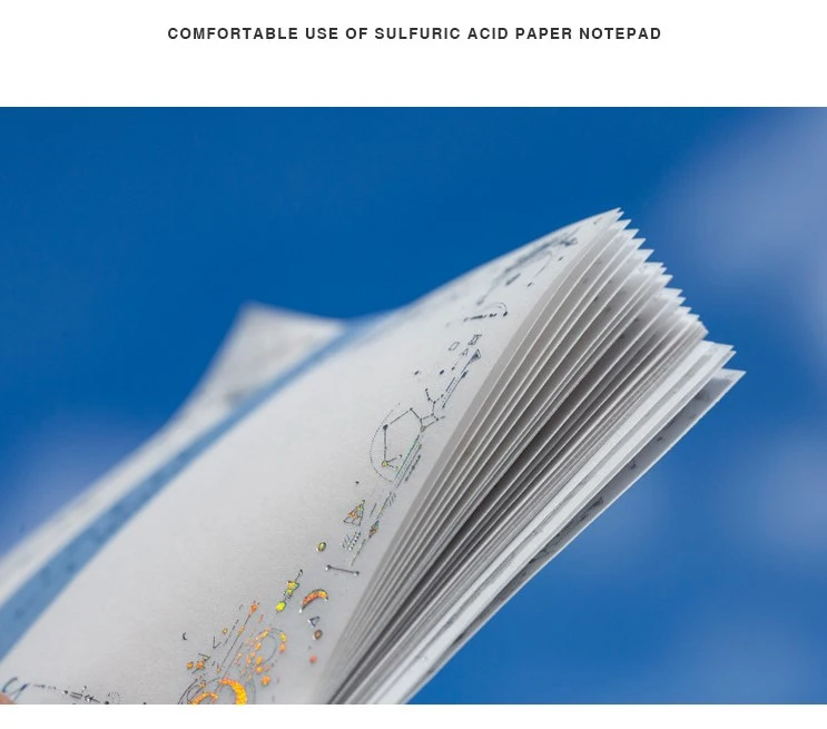 Laser Sulfuric Paper Notes of Memo Use Decorating Handbook