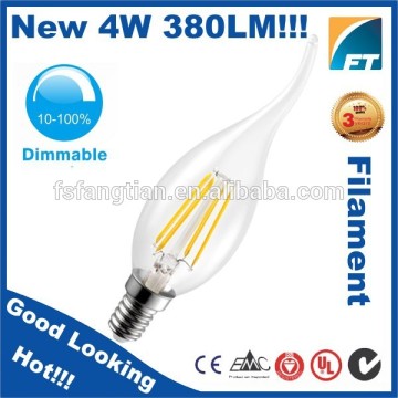 New innovative products 2015 led filament bulbs\ dimmable led filament bulbs\ candle led filament bulbs