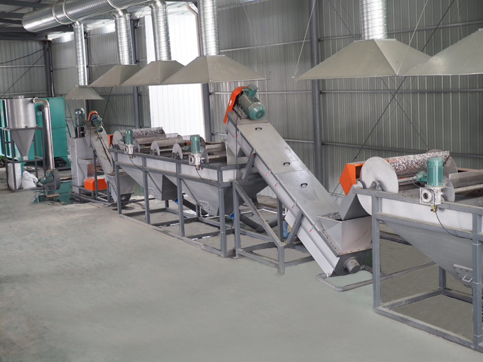 Plastic Profile Crushing Washing Recycling Equipment