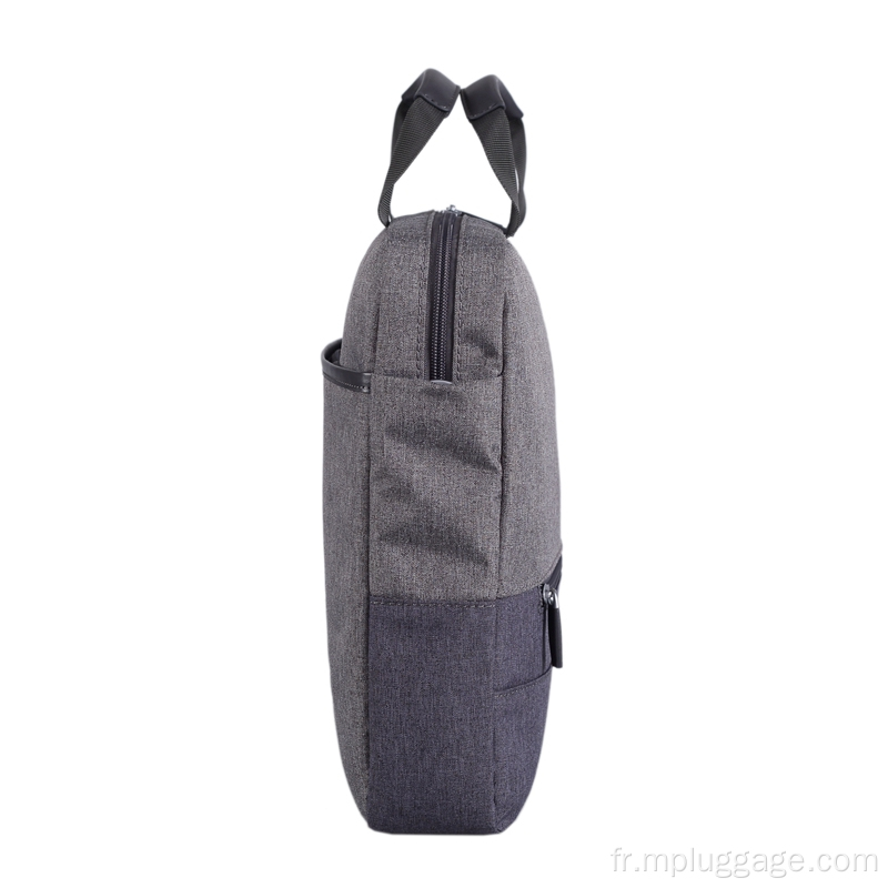 Sac d&#39;ordinateur portable en tissu cationique de mode Custom