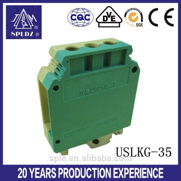150A UK din rail earthing terminal block USLKG-35