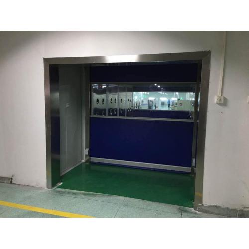 Stainless Steel Frame High Speed Performance Door