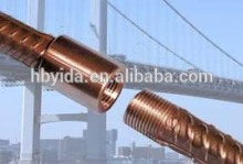 100% Bar Break Performance of high tensile strength rebar coupler for national bridge project application
