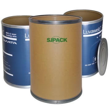 Factory Direct Recycled Kraft Paper Fiber Drums - 55 Gallon & 208L Big Size Drums