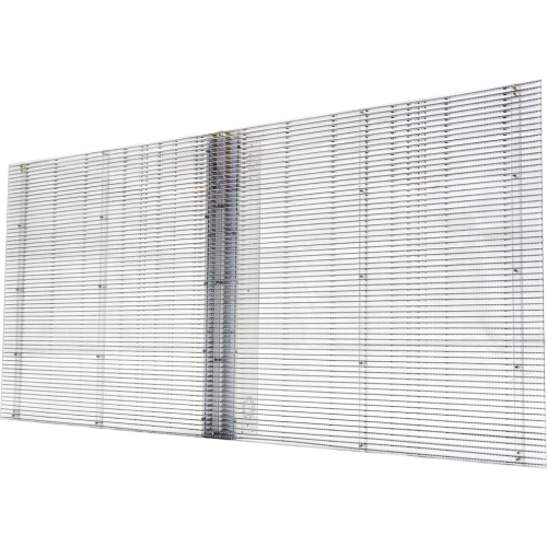 Transparent digital video wall