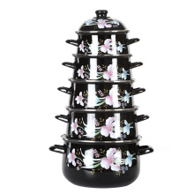 New Hot Sales Market Enamelware Casserole Saladmaster Cookware at Home