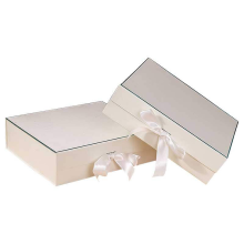 Custom Paper Magnetic Folding Open Premium Hamper Box