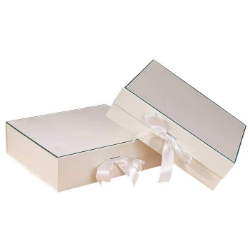 Custom Paper Magnetic Folding Open Premium Hamper Box