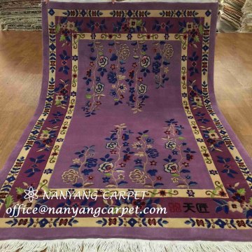 5.5'x8' Hand Knotted Oriental Traditional Wool Carpet