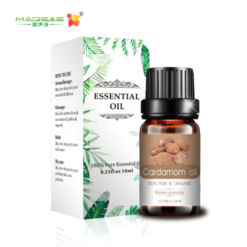 Aceite esencial de cardamomo de aromaterapia personalizado para blanqueamiento