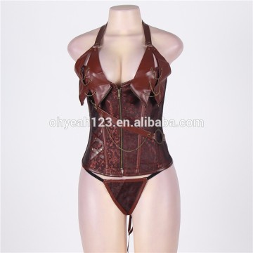 Wholesale vintage sexy steampunk corset