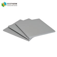 Non-combustible microporous insulation board evacuated