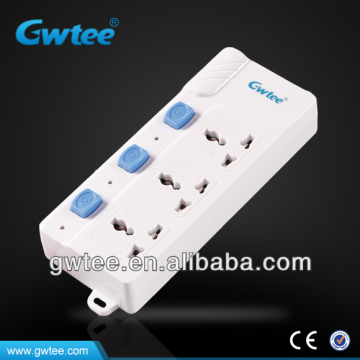 Universal desktop plug socket