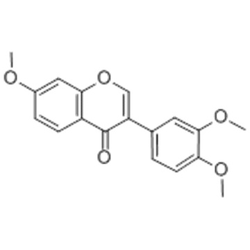 4H-1-benzopiran-4-ona, 3- (3,4-dimetoxifenil) -7-metoxi CAS 1621-61-0