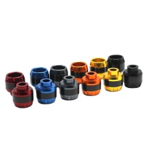 Universal Carbon Fiber Motorcycle Frame Sliders - Crash Guard Pad Accessories