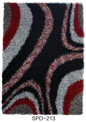 Viscose Shaggy with Fashion Design Carpet