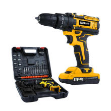 Cordless 21V Rechargeable Electric Drill Machine Set: Lithium Pro Stainless Small Hand Drill Screwdriver