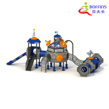 Compact Space Station Playground for Active Kids