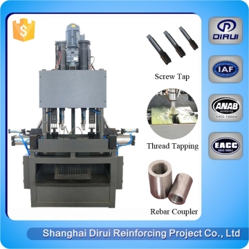 Rebar nuts tapping machine or Couple thread making machine
