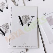 Custom Printing A5 A6 A7 Script Floral Dashboard Binder Tab Divider Set